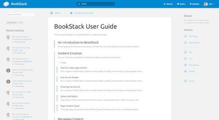 BookStack-简单免费的开源维基wiki软件-PHP laravel cms