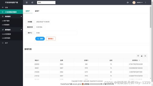 基于深度学习的商品推荐系统 web